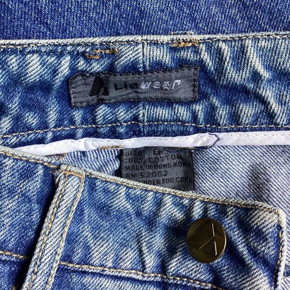 Vintage Lizwear Highrise Jeans *EUC* Size 2 - Picture 7 of 8